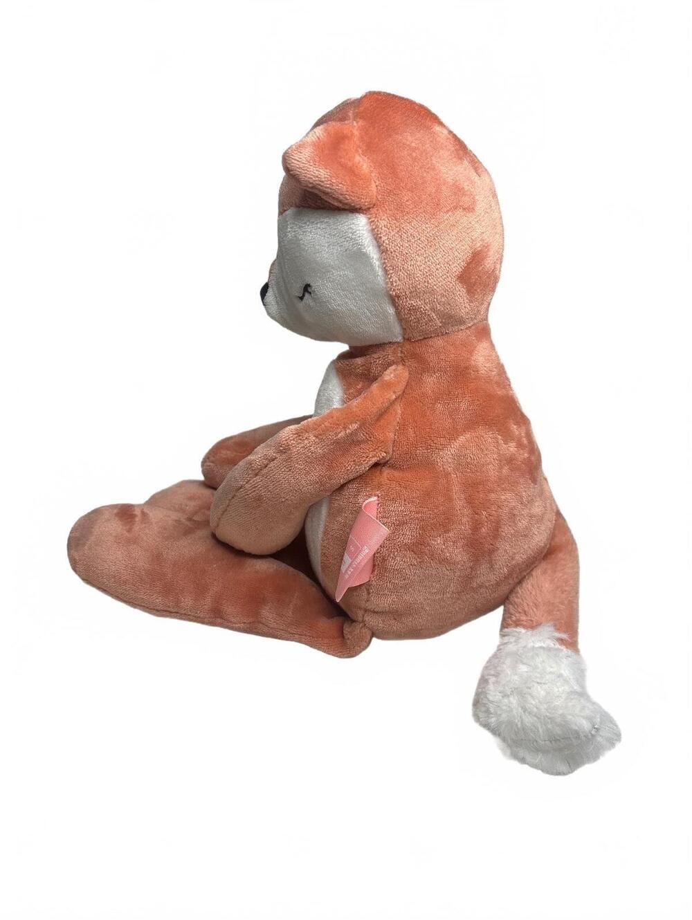 Max Studio Kids Sleeping Velour Fox Plush 19" Closed Sleepy Eyes Floppy Legs EUC - Picture 4 of 9